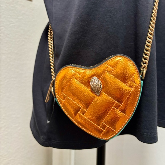Kurt Geiger Micro Heart Crossbody Bag 🧡🩵🩷 - Picture 5 of 17